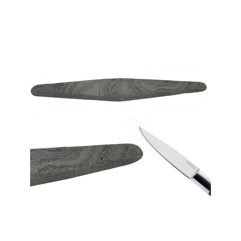 La piedra natural de los Pirineos, para afilar cuchillos