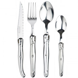 Laguiole 24-piece stainless steel cutlery, stainless steel