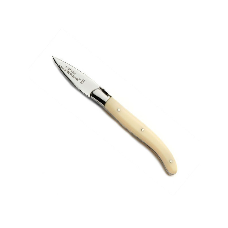 Auster Messer mit Griff aus Nacrine, handgemacht, einzeln verkauft