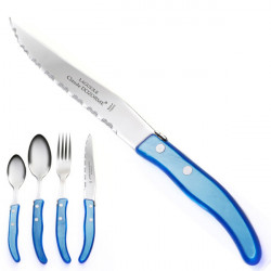Knife "colors of nature", azure . Made in France