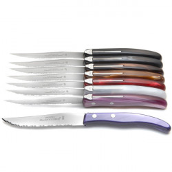 Knife "colors of nature", pink baby. Made in France