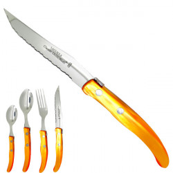 Knife "colors of nature", orange. Made in France