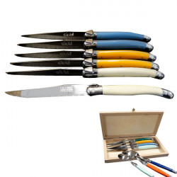 Set de 6 cuchillos tradicionales Laguiole - Tonos Zen