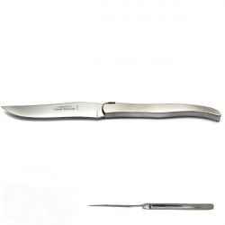 Laguiole Excellence 6er Set Messer ganz aus Edelstahl, poliert, handgemacht, in Holzschatulle