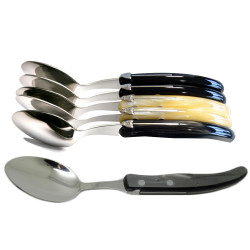 Set de 6 cucharas grandes contemporáneas Laguiole - Tonos Smart