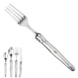 stainless steel fork, handmade, single
