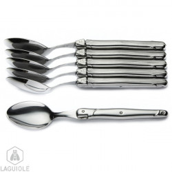 stainless steel large spoon, handmade, single