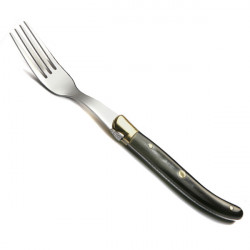 Tenedor de mesa con mango negro Arcos 374700 - Cuchillalia