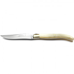 Laguiole Excellence 6er Set Messer, Griff aus Nacrine. handgeschmiedet