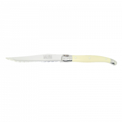 Couteau de Table Laguiole traditionnel - Couleur ivoire
