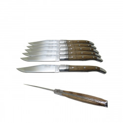 Set di 6 coltelli in legno - Laguiole Heritage