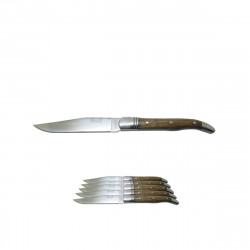 Conjunto de 6 cuchillos de madera - Laguiole Heritage