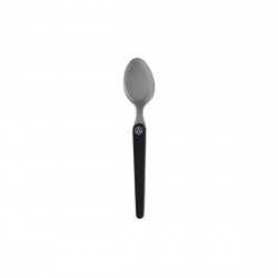 6 Small Anthracite Gray Spoons - Laguiole Heritage