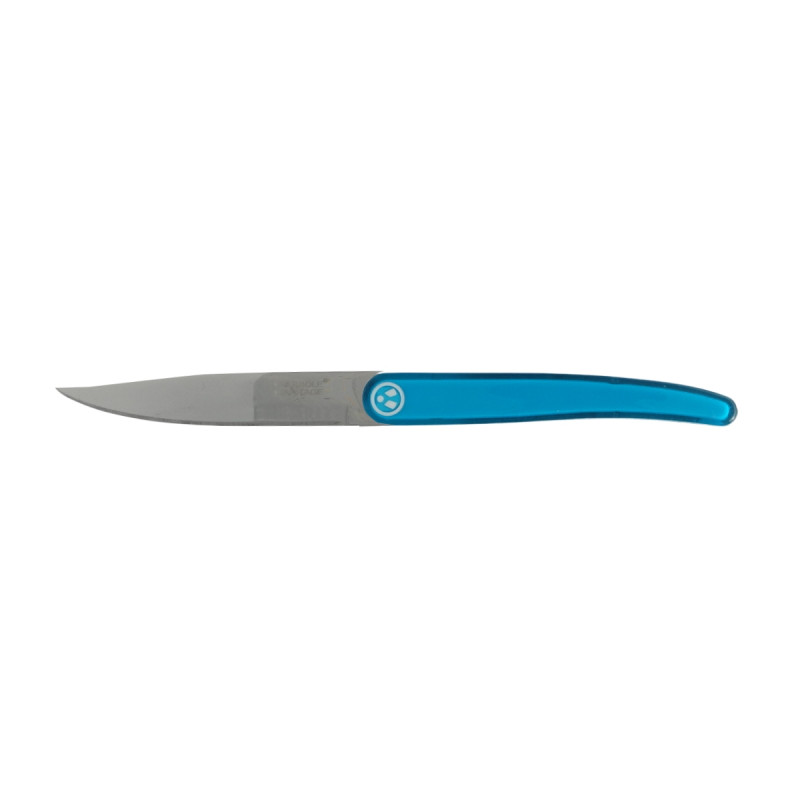 Paring knife Turquoise Translucent - Laguiole Heritage