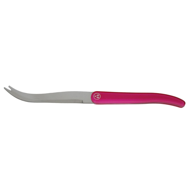 Translucent Pink Cheese Knife - Laguiole Heritage