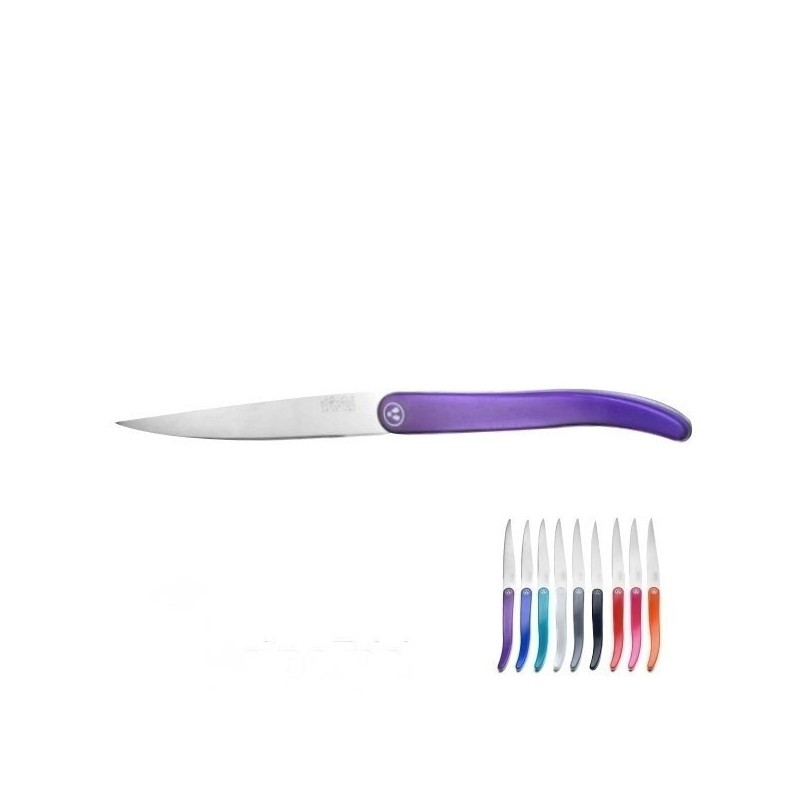 Translucent Purple Knife - Laguiole Heritage