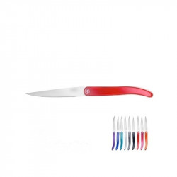 Translucent Red Knife - Laguiole Heritage