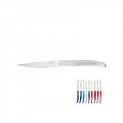 Translucent White Knife - Laguiole Heritage