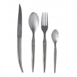 24-piece stainless steel cutlery set, contemporary style - Laguiole