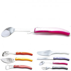 Contemporary Laguiole jam spoon - Red