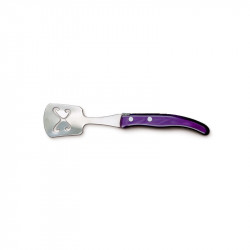 Laguiole contemporary ice cube spoon - Purple