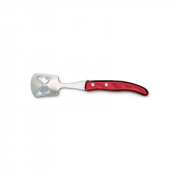 copy of Laguiole contemporary ice cube spoon - Red Bordeaux