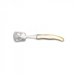 Laguiole contemporary ice cube spoon - Ivory shade