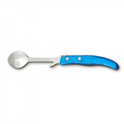 Contemporary Laguiole jam spoon - Azure
