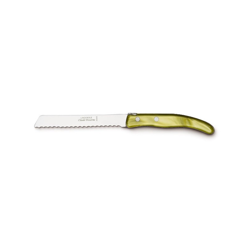 Laguiole contemporary multipurpose slicer - Olive green color