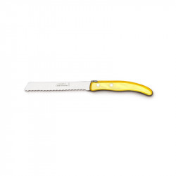 Laguiole contemporary multipurpose slicer - Yellow color