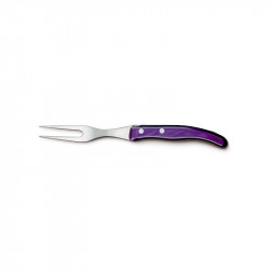 Tenedor para queso - Diseño contemporáneo - Color Púrpura