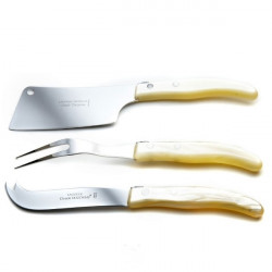 Cheese knife - Contemporary Design - Red Bordeaux Color