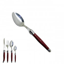 Traditional Teaspoon Laguiole - Cherry Red