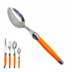 orange Laguiole large spoon...