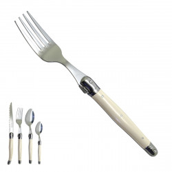 Traditional Laguiole Fork - Cream