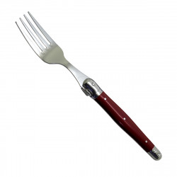 Traditional Laguiole Fork - Cherry Red