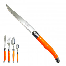 orange Laguiole knife "I...