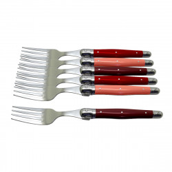 Set of 6 Laguiole traditional forks - Flemish nuances