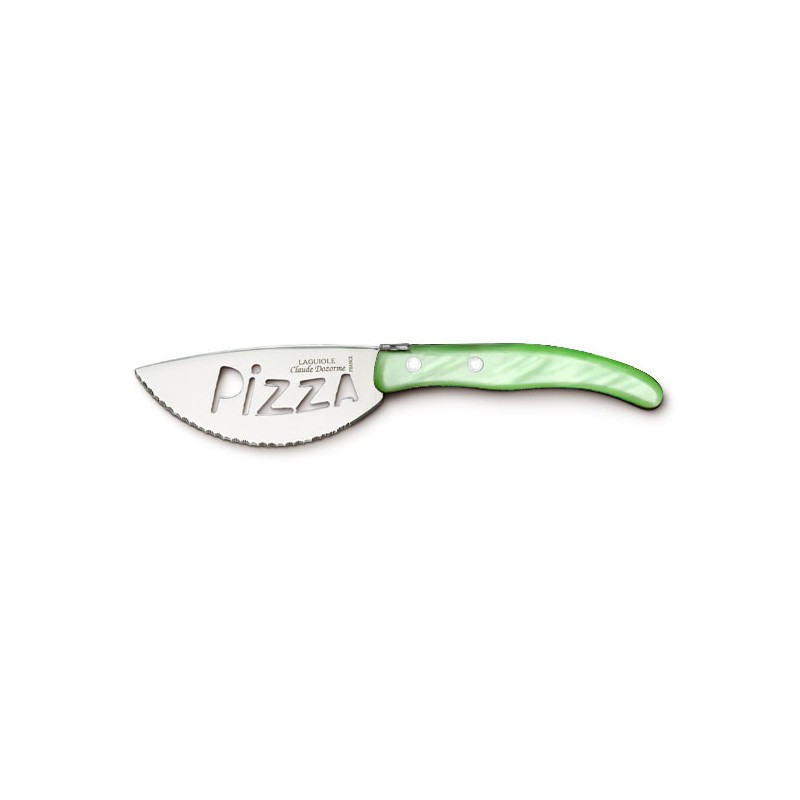 Cuchillo para pizza - Diseño contemporáneo - Color Verde pálido