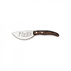 Cuchillo para pizza - Diseño contemporáneo - Color Chocolate