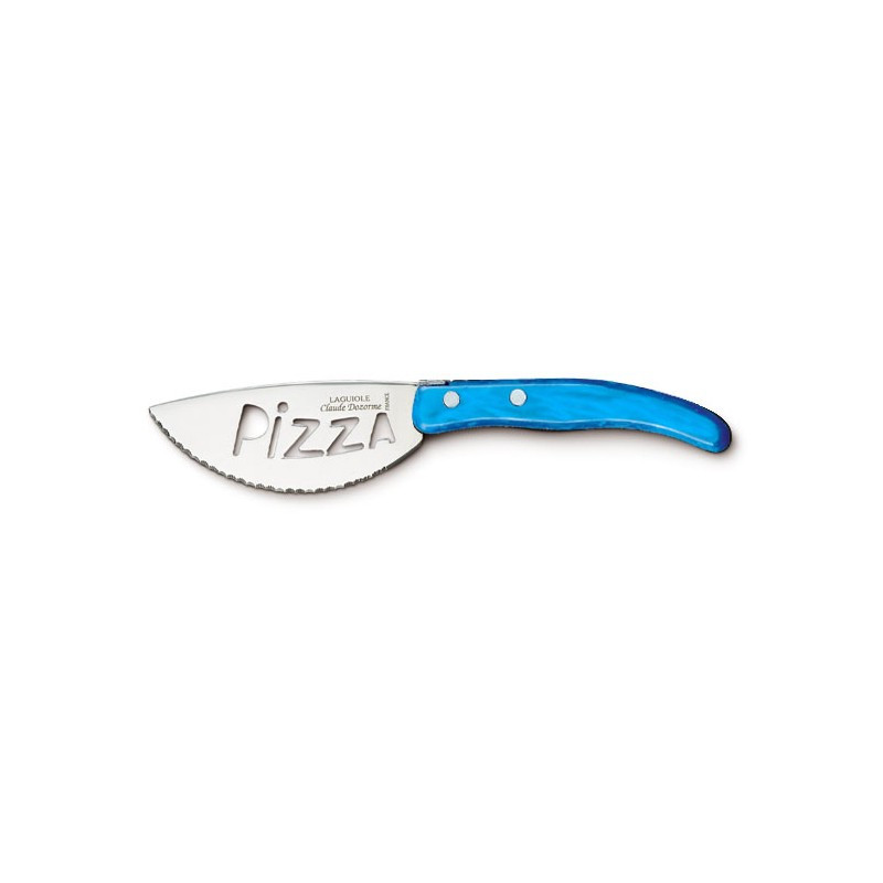 Pizzamesser - Zeitgenössisches Design - Azurblau Farbe