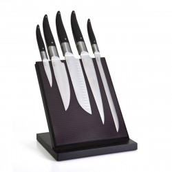 Block of 5 kitchen knives -...