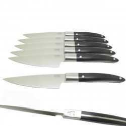 Juego de 6 cuchillos para cortar - Mango de ABS - Laguiole Héritage