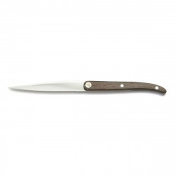 Laguiole Heritage Steak knife, dark wood handle