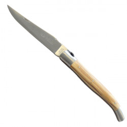 Collezione carattere "Massone", coltello legno di ulivo
